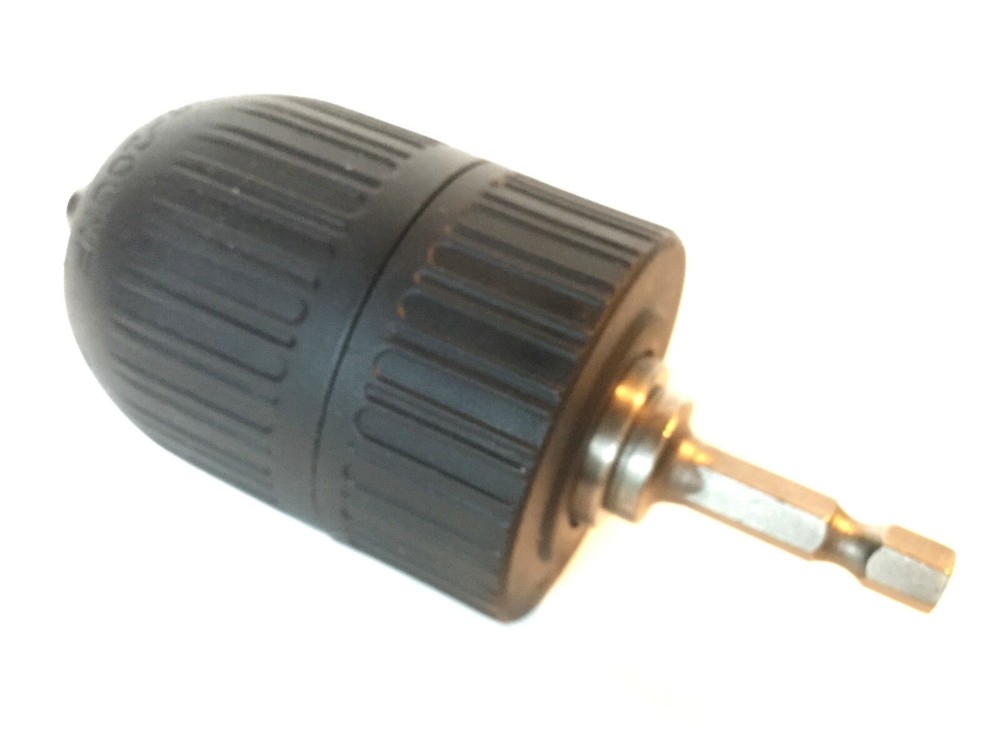 1 pc Hex-1/4 Adapter & 1/2" CAP Drill Keyless Chuck