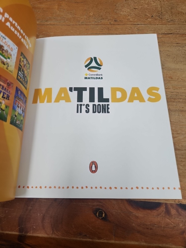 'Til It's Done by Matildas Paperback Book