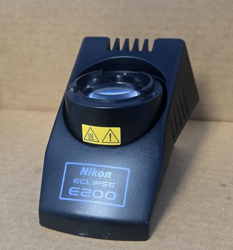 Nikon Eclipse E200 Microscope Lamp Cover Assembly W/ Bulb (INV01-BINZ001B)