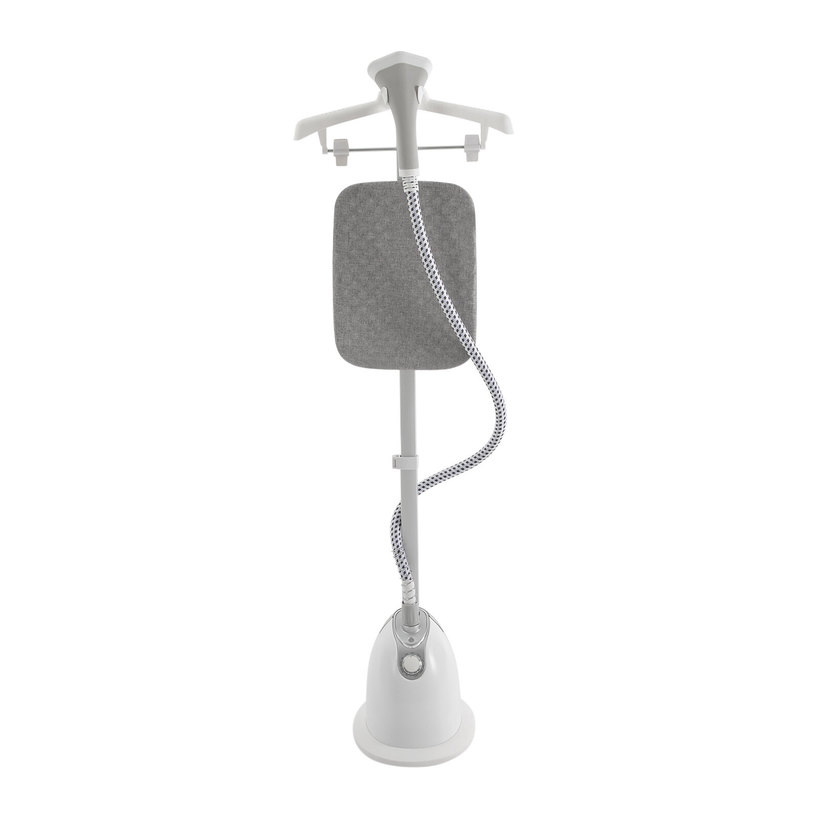 1350W White Professional Standing Garment Steamer w/Ironing Board&Garment Hanger