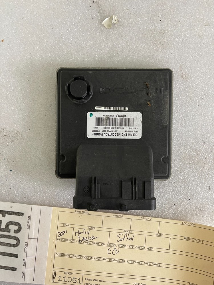 2021 Harley Davidson Softail Slim engine control module 41000349g ay11051