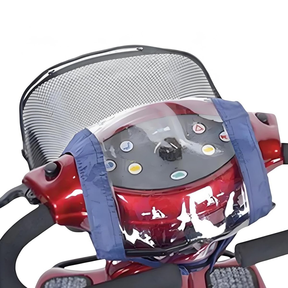 Mobility Scooter Control Panel Cover 12"(W) Protective Tiller Panel Waterproo...