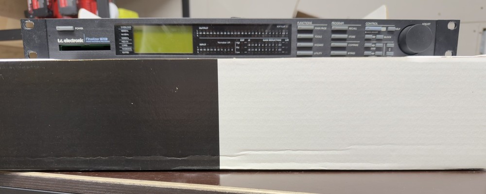TC Electronic Finalizer 96K Mastering Processor w/ PCMCIA Card & Original Box