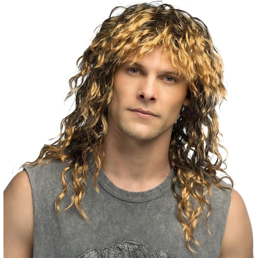 Boland - 80s Rock Star Keith Wig - Men