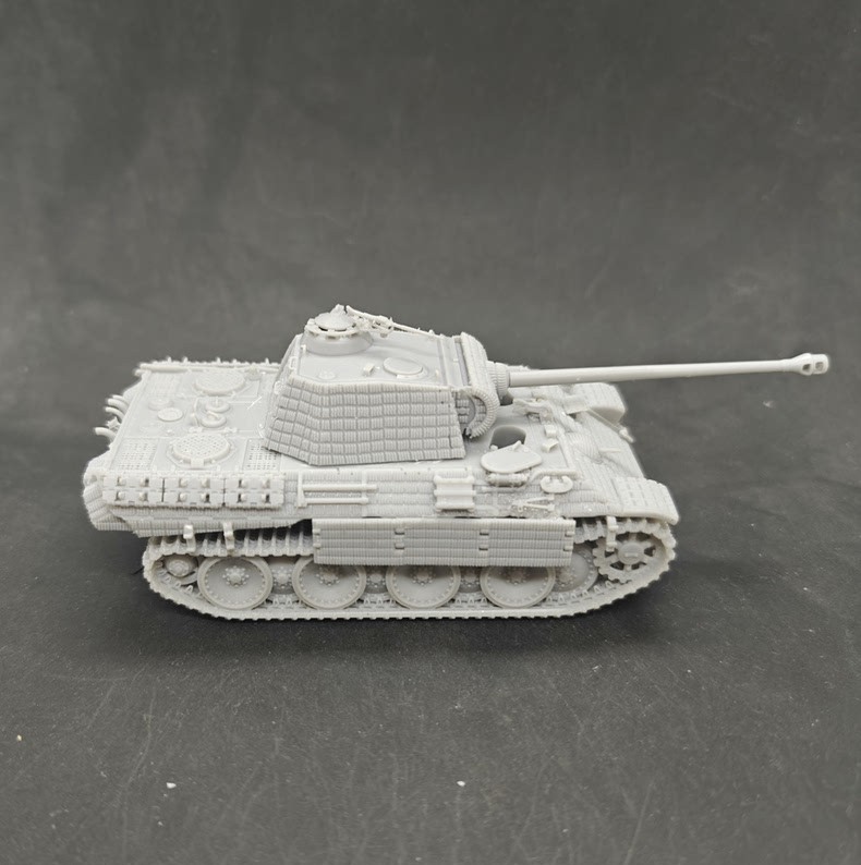 3D printed 1/72 Leopard 1A1Main battle tank later version Model Kit