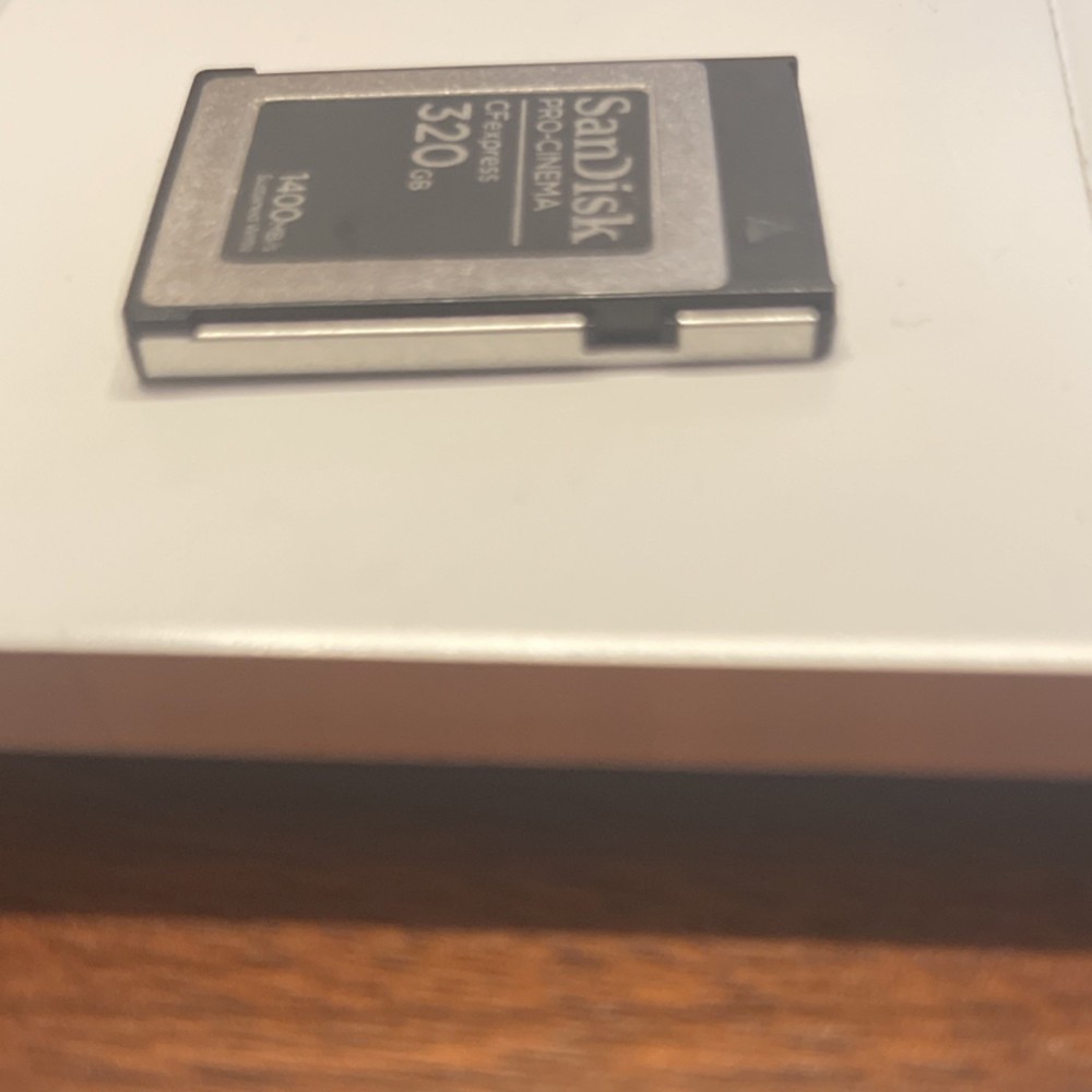 SanDisk PRO-CINEMA CFexpress 320GB Memory Card Sustained Write