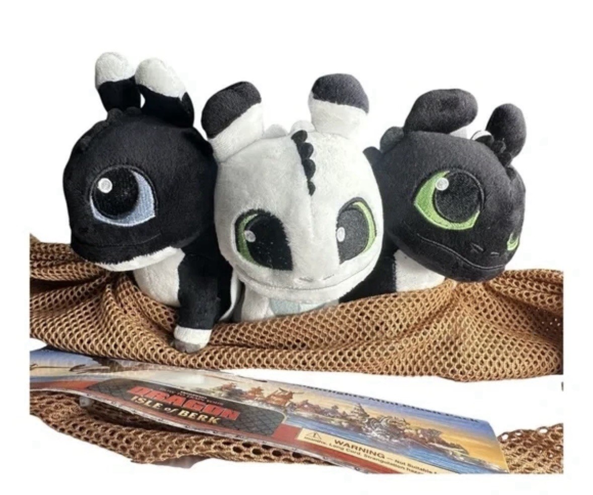 Universal Epic How to Train Your Dragon Nightlights Mini Plush 3 Sling Toothless