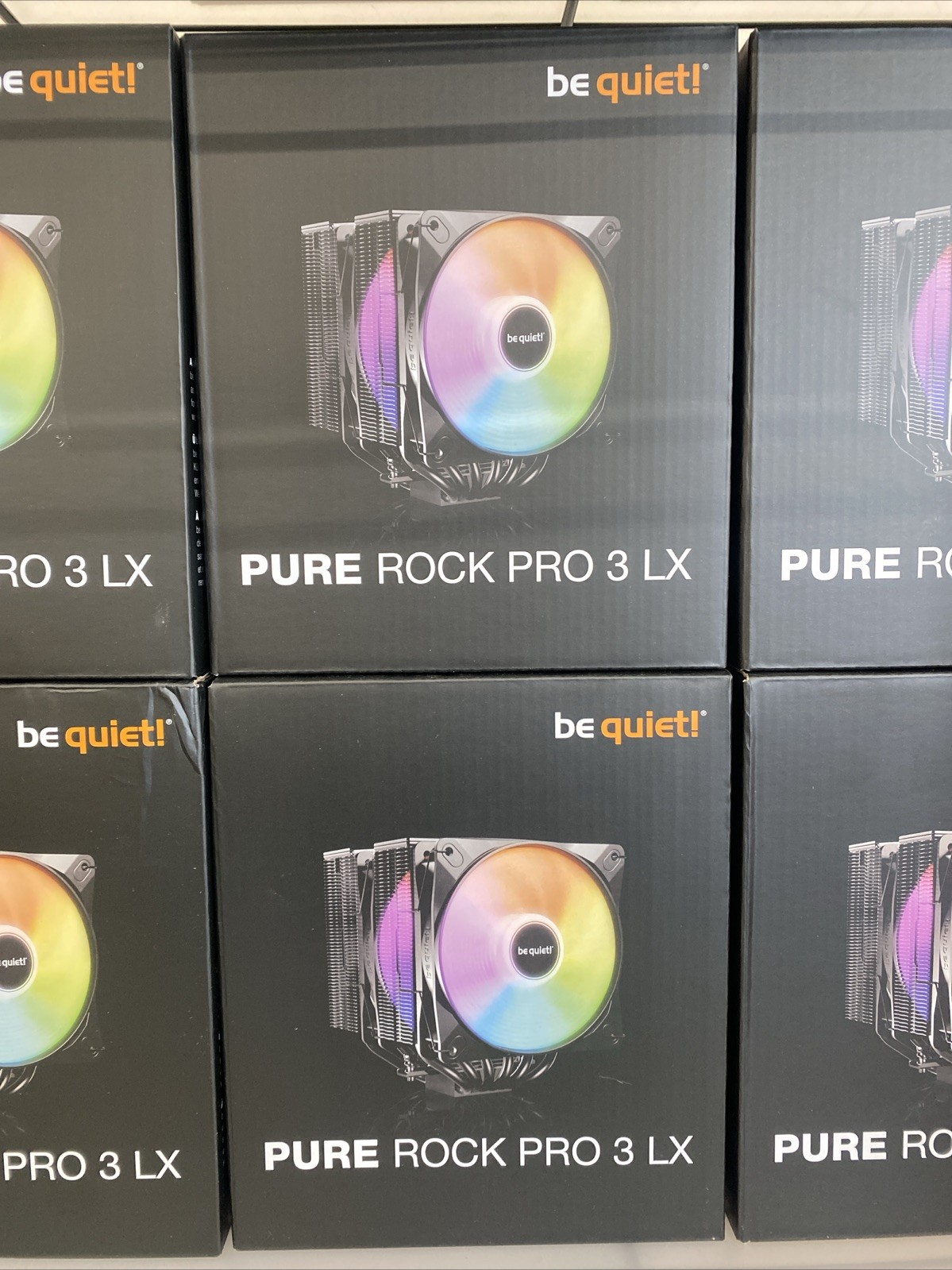 be quiet! Pure Rock Pro 3 LX 120mm Rifle CPU Cooler ARGB fans Socket compatibili