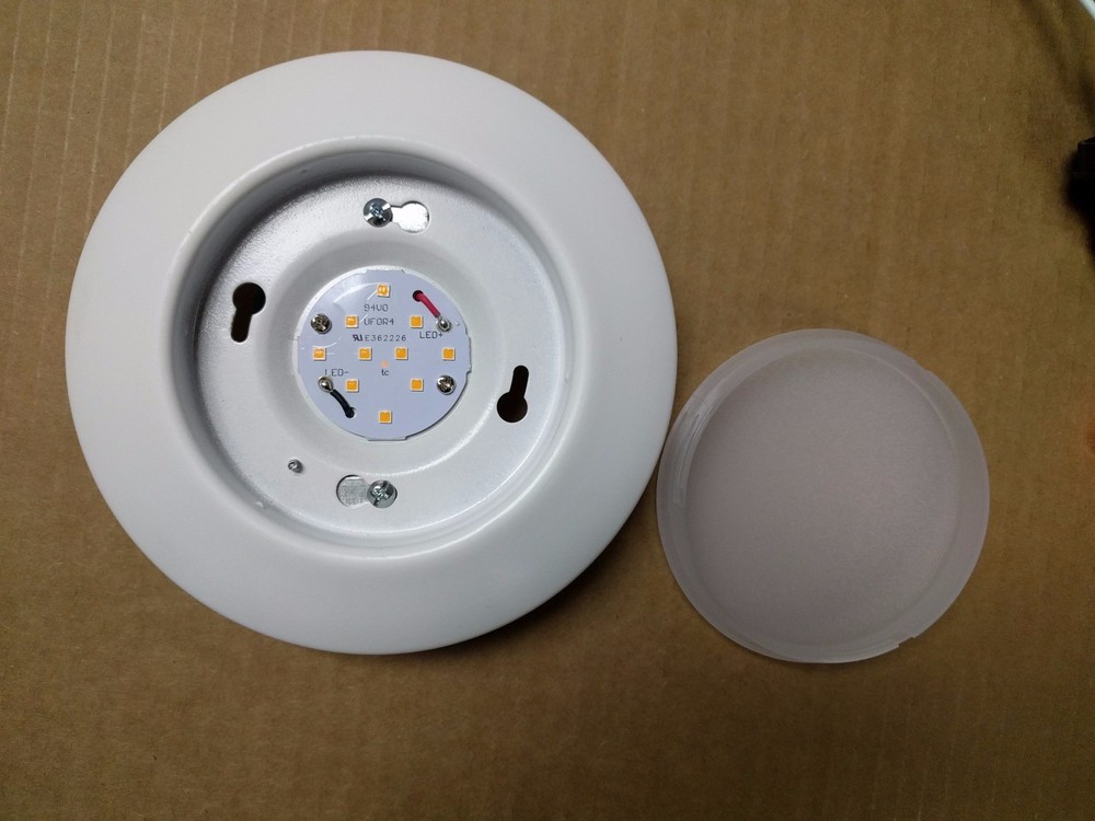 4" LED Retrofit Surface Disk Light Dimmable Ceiling Kit 3000K Warm White