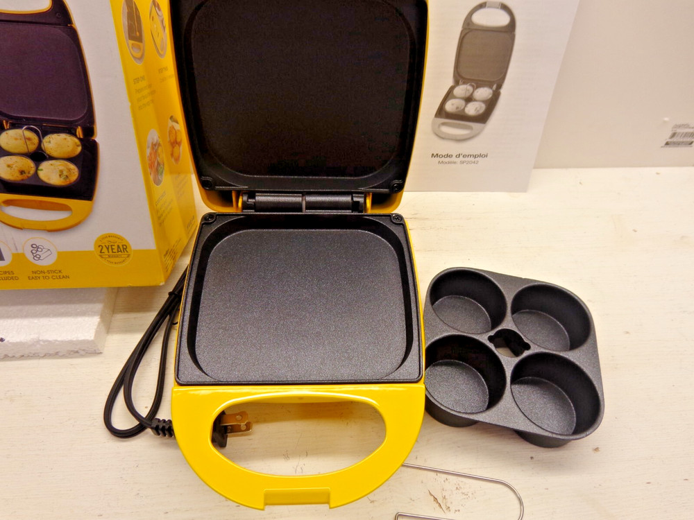 Salton Egg Bite Maker 4 Bite No Stick - 5 Min Cook