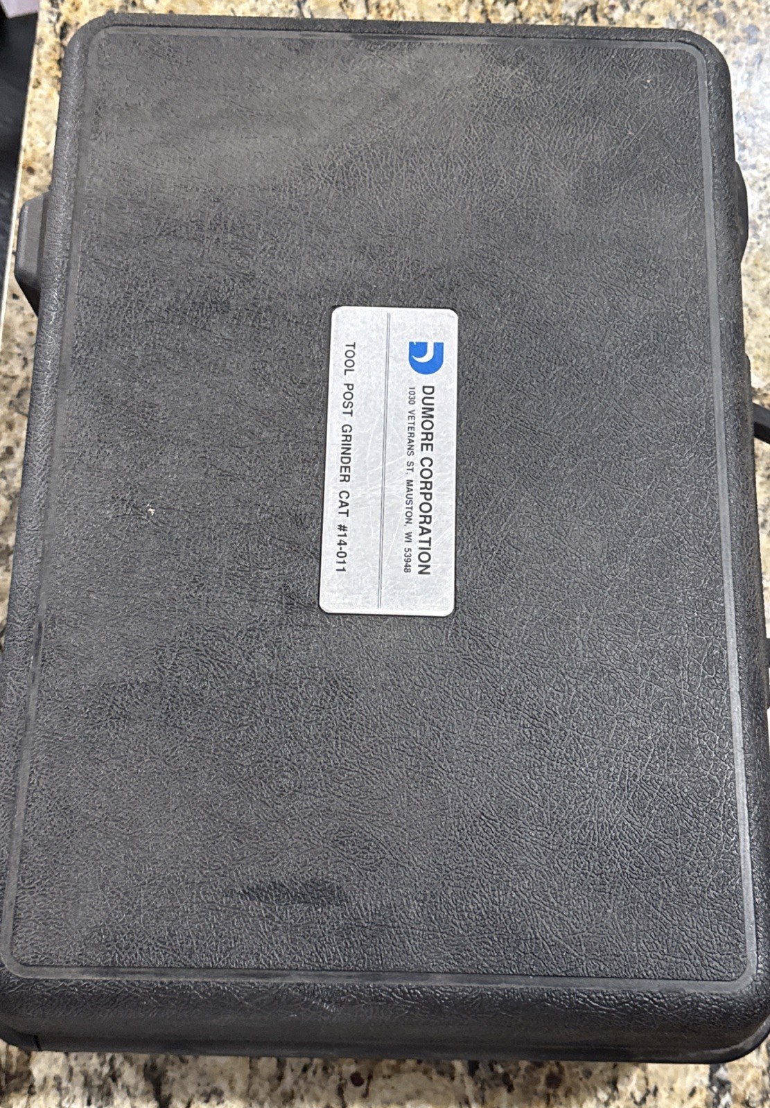 DUMORE 14-011 TOOLPOST GRINDER w Extras Excellent 🇺🇸