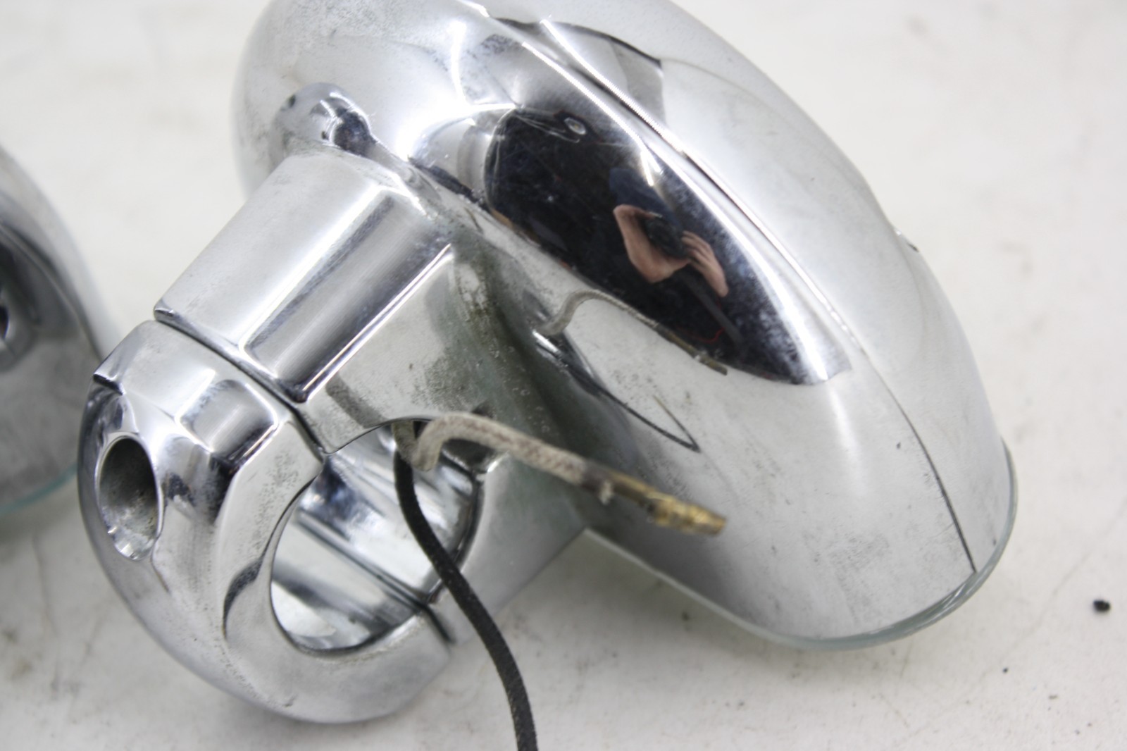 07 HARLEY-DAVIDSON STREET GLIDE FOG LAMP SET HALOGEN FOR 1 1/4" ENGINE GUARD