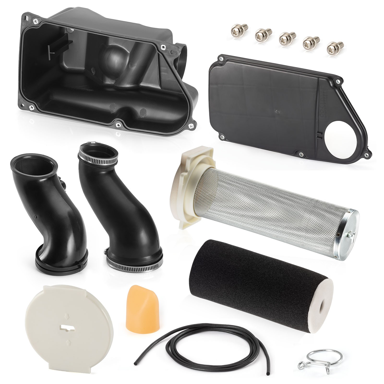 Air Filter Box Assembly kit Joint Boot For Yamaha Warrior 350 YFM350X 1987-2004