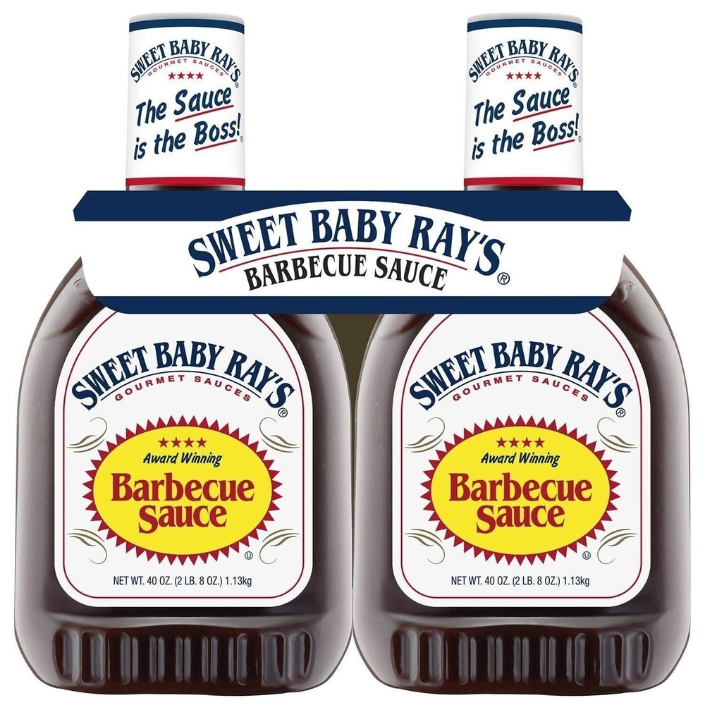 2 Pack | Sweet Baby Ray's Barbecue Sauce 40oz