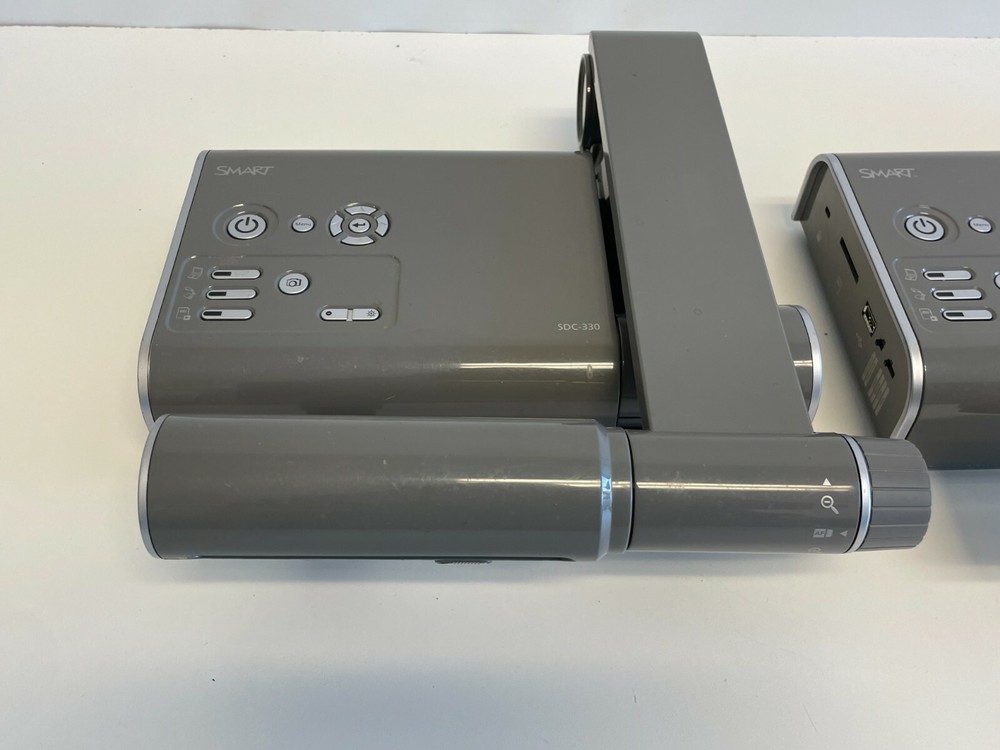 Lot of 2 Smart Technologies SDC-330 Document Camera Presenter