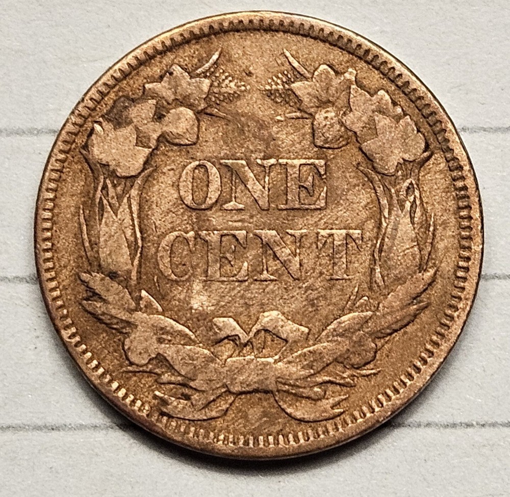 1857 Flying Eagle Cent Extremely Fine XF EF Coin