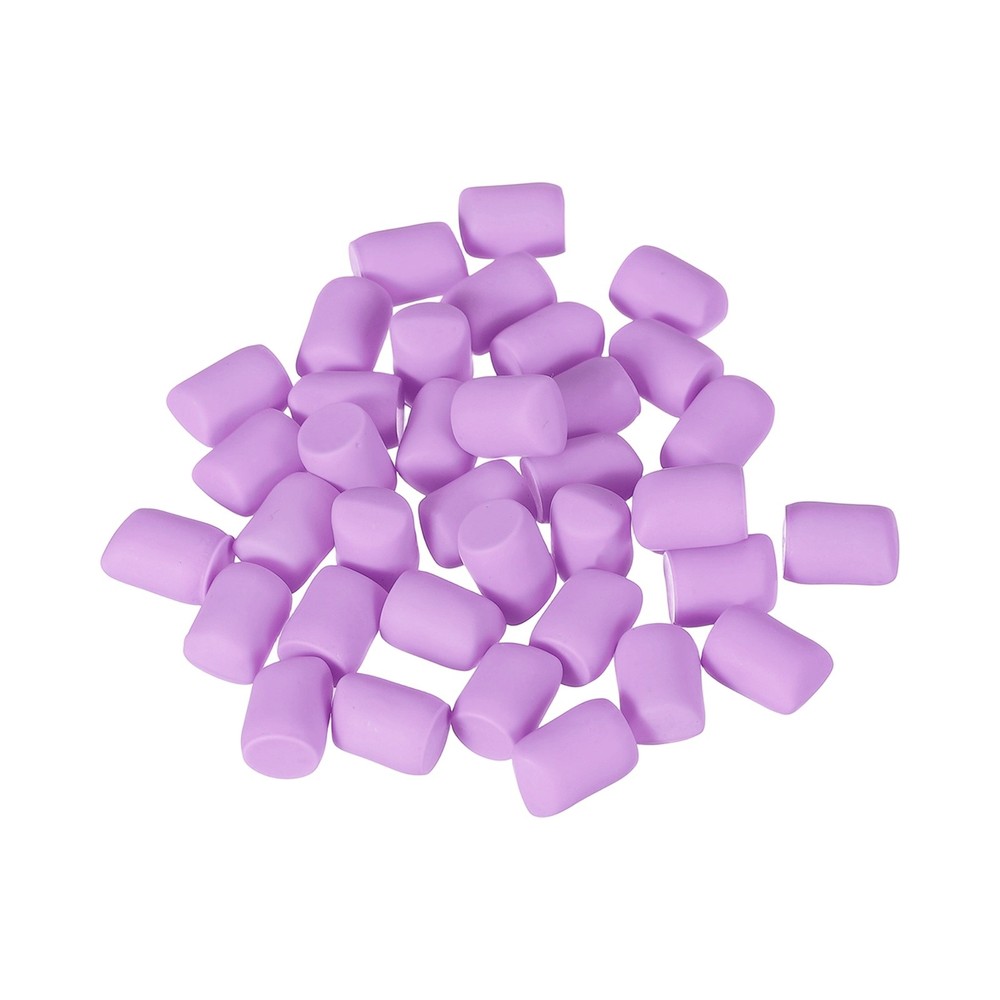 20 Pcs Resin Candy Charm, Artificial Simulation Cotton Candy, Purple