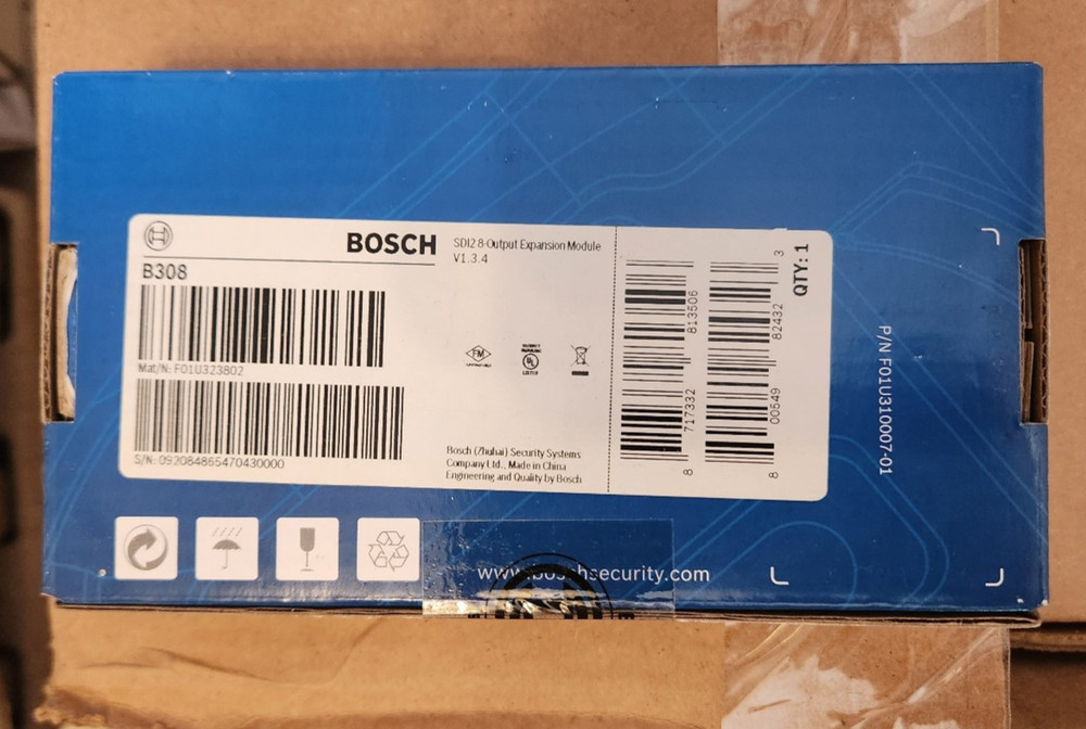 NEW SEALED Bosch B308 Octo-Output Module 8 Output Expansion