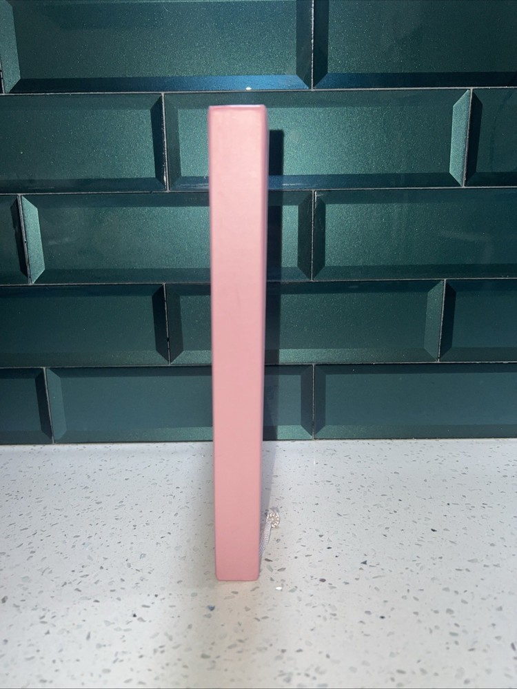 ESCADA Pink & Silver Padded Notebook Journal Book Iridescent ￼