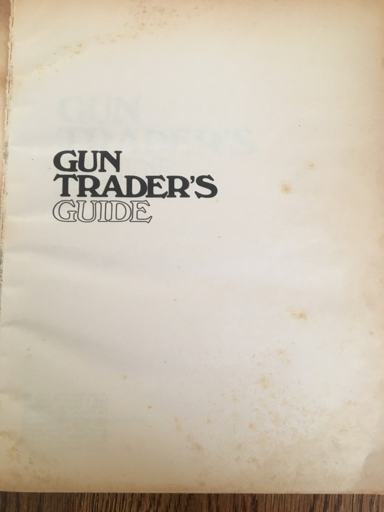 Stoeger Gun Traders Guide 1981 Ninth Edition