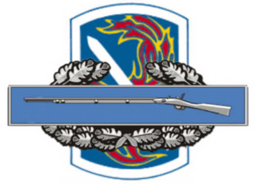 Address Labels - 198th Infantry   w/CIB