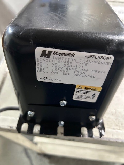 MANEGTEK IGNITER TRANSFORMER 638-171