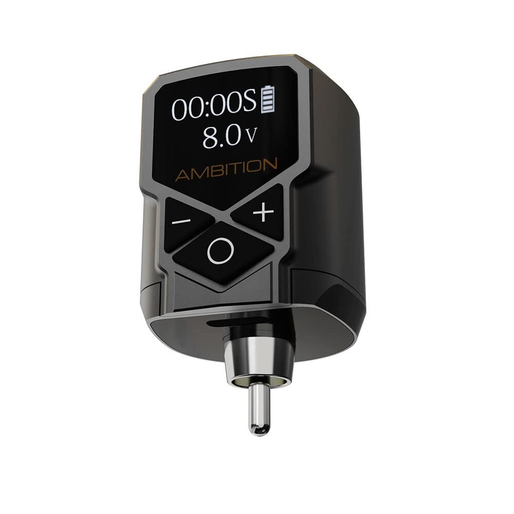 RCA Wireless Tattoo Battery Power Supply For Tattoo Machine Rotary Pen 2400mAh