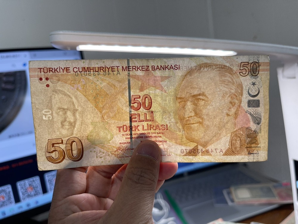 Turkey 3 Banknotes Lot