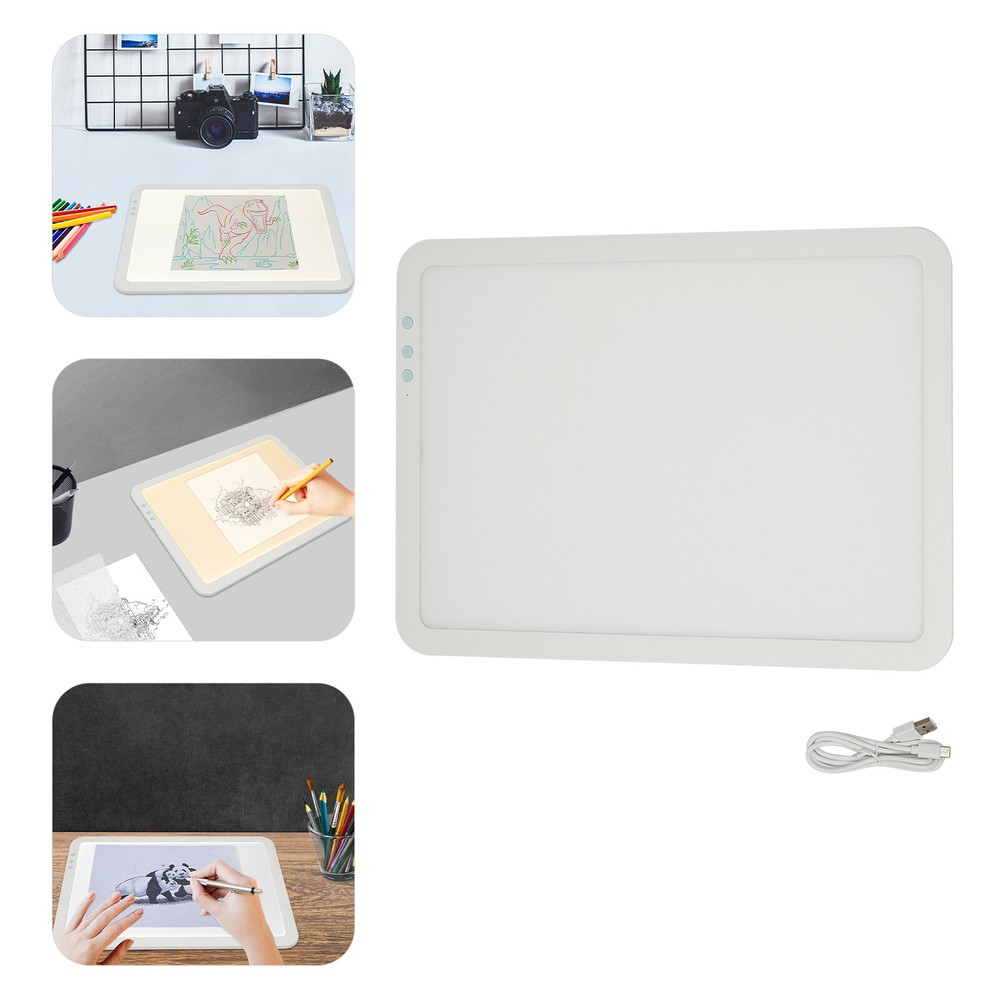 LED Bright Light Pad Portable Wireless Light Board adjustable brightness Green