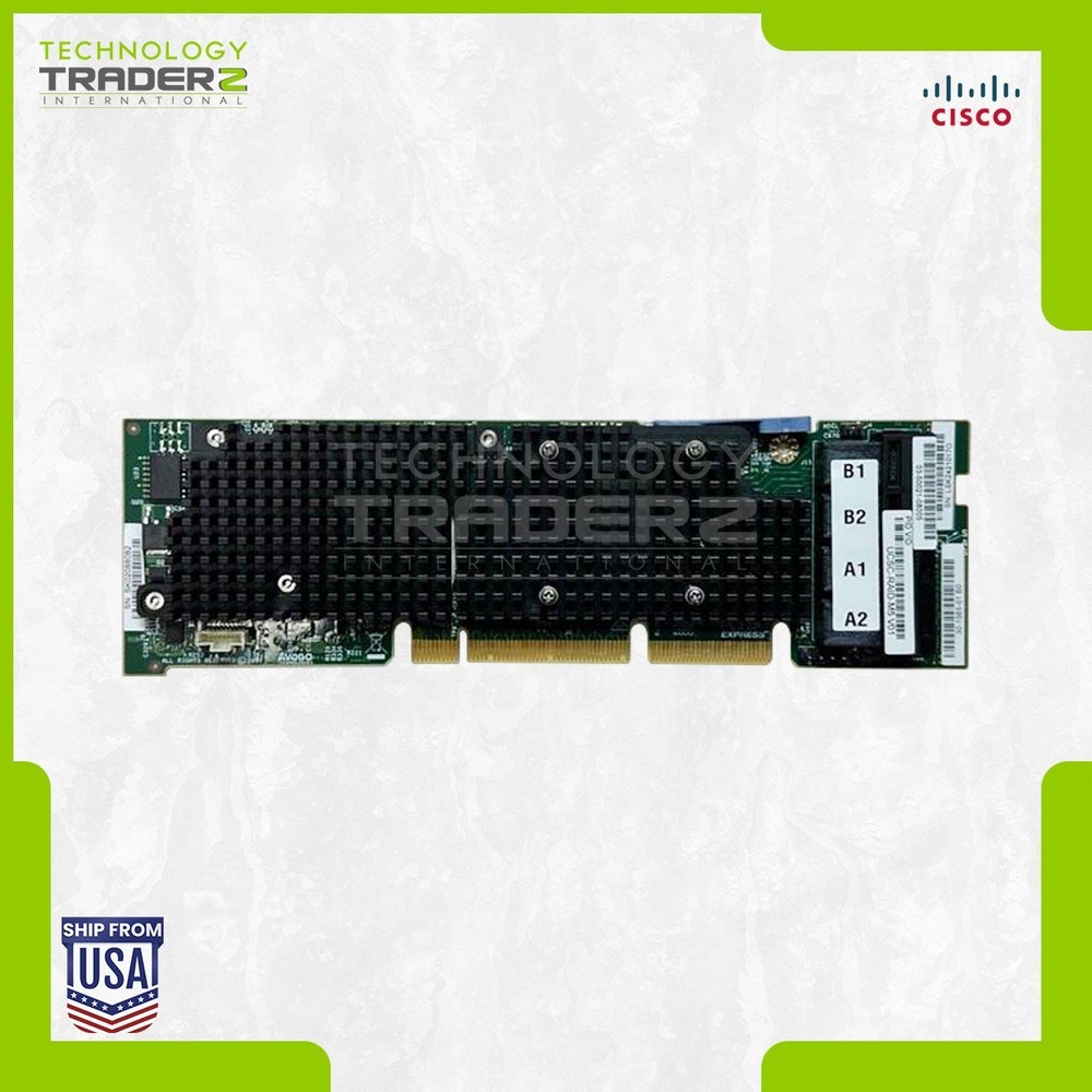 UCSC-RAID-M5 V01 Cisco UCS C240 M5 12Gbps SAS Modular RAID Controller 30-1565-01
