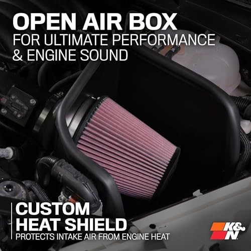 Cold Air Intake System: High-Flow Air Filter, Increase Performance &