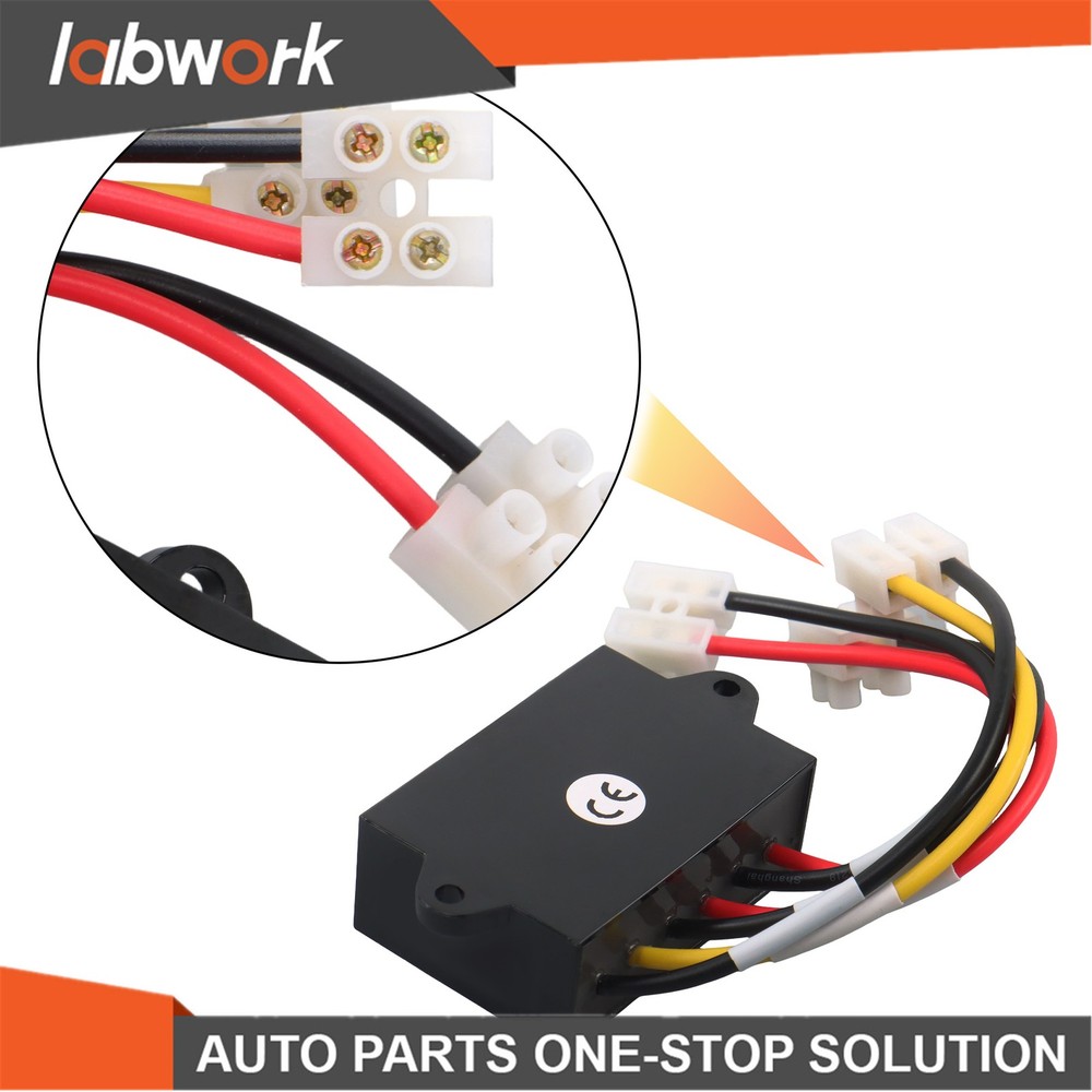 Labwork Solar Battery Charge Controller Boost MPPT Voltage Adjustable 12.6V