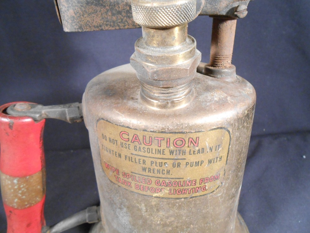 Vintage Clayton & Lambert Brass Blow Torch Untested.