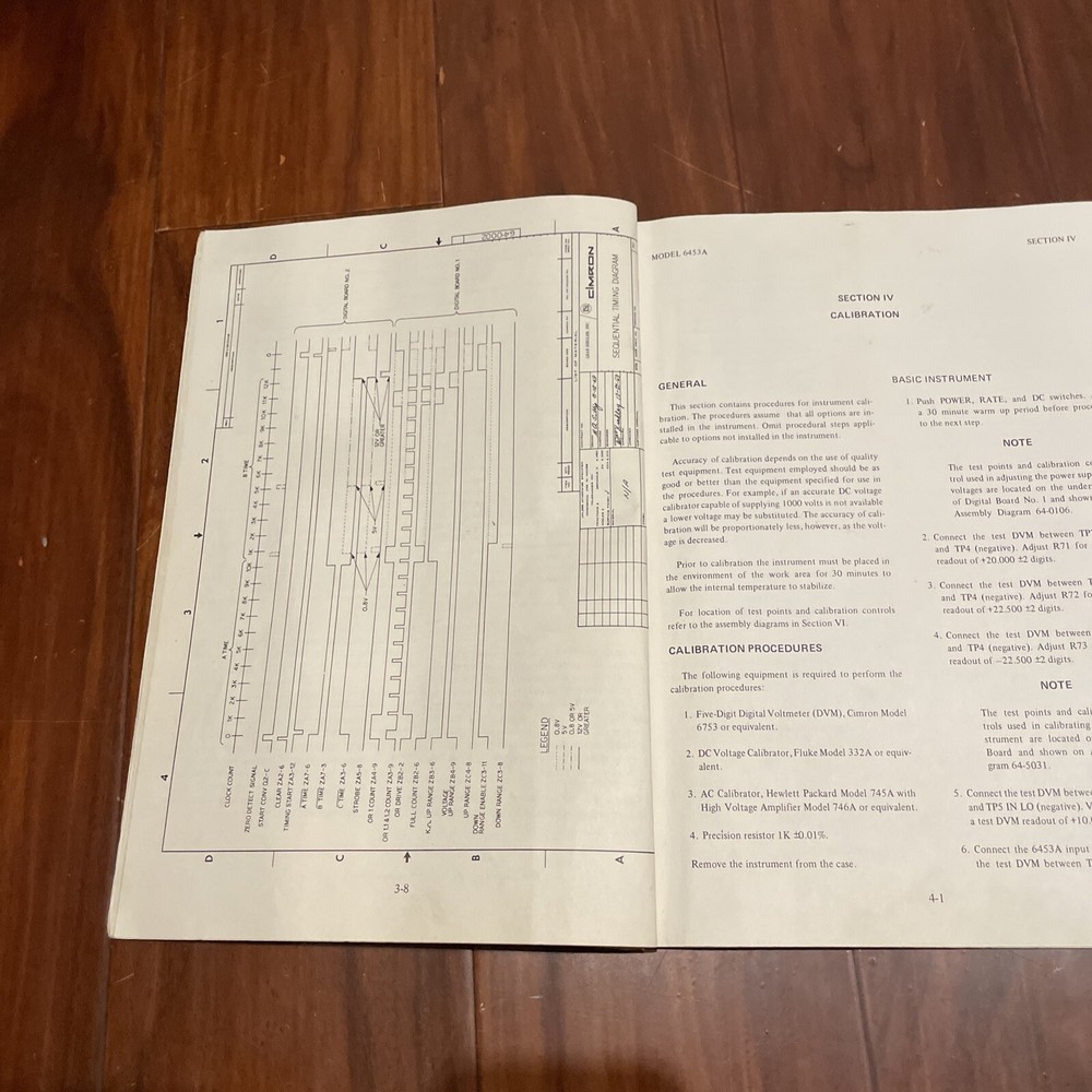 Cimron Division Model 6453A Digital Multimeter Instruction Manual