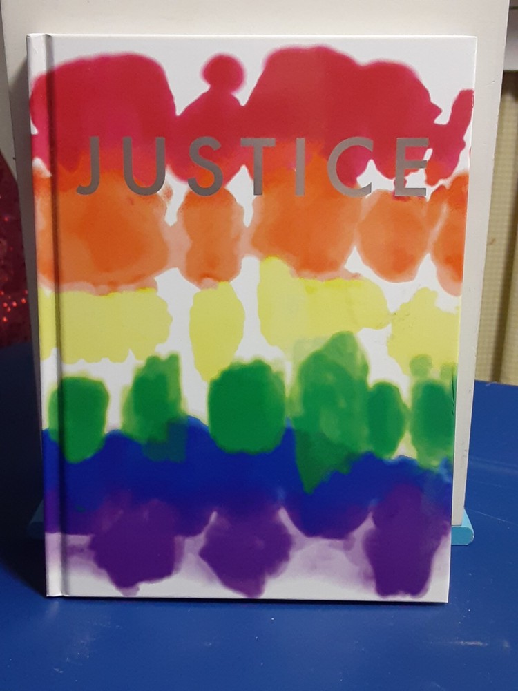 Justice Rainbow Stitch Bound Journal/Diary!