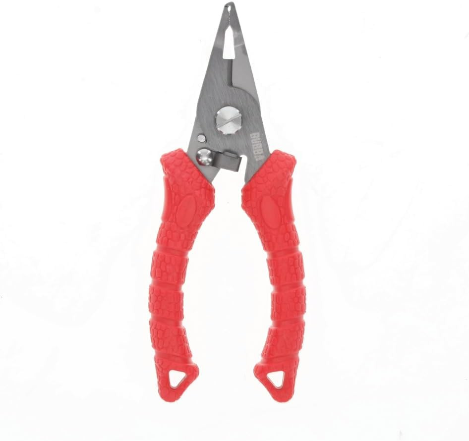 6" Split Ring Pliers Micro Serrated Line Cutters Stainless Steel Construction