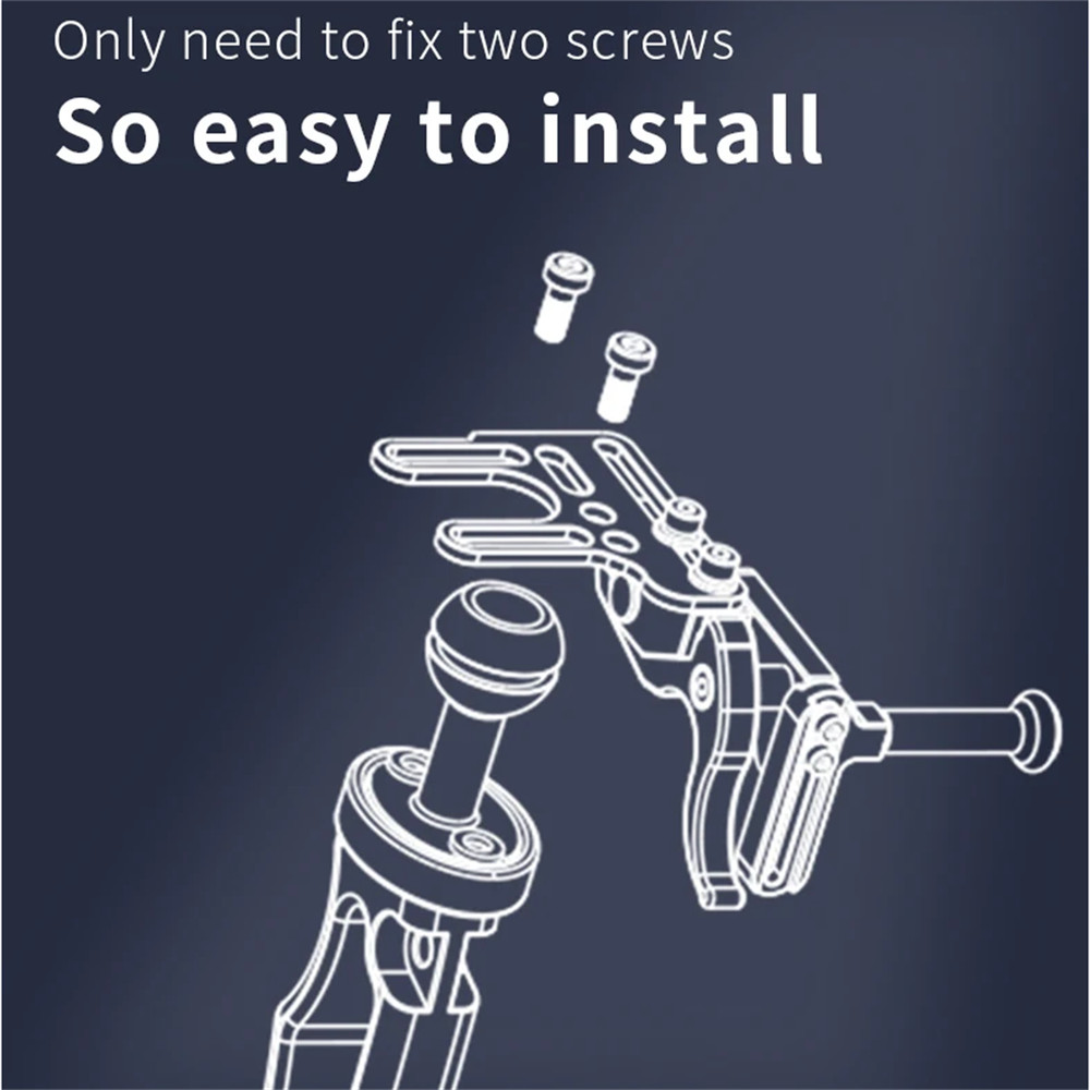 Adjustable Shutter Trigger Rod Kit Diving Camera Stand Adapter For SLR Camera qq