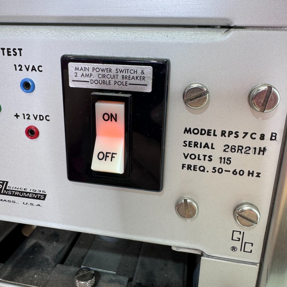 Grass Model 79G Polygraph – 4-Ch Chart Recorder 7DAK 7P1J 7P3C RPS 7C8 POWERS ON