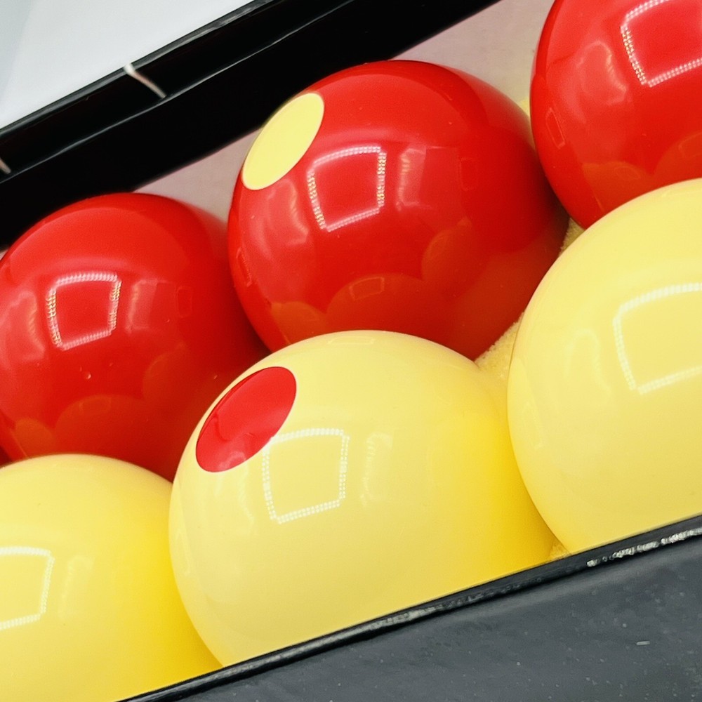 Regulation Size Bumper Pool Ball Set - Mint Condition - Used?