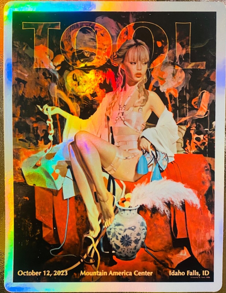 TOOL IDAHO FALLS FOIL STICKER