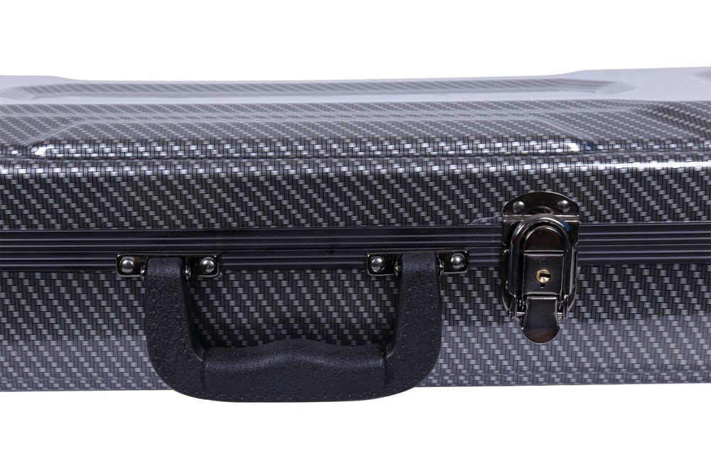 Crossrock PC Oblong 4/4 Violin Hard-shell Case,Backpack Straps Guitar Case