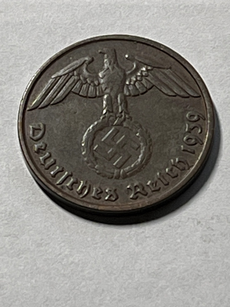 1939-E 2 Reichspfennig Germany