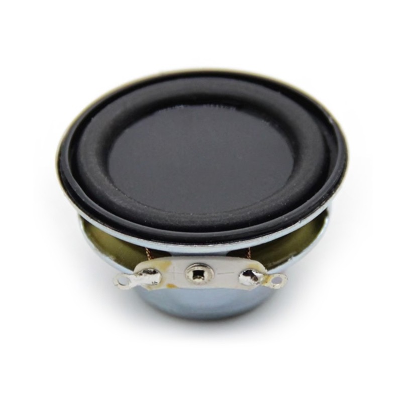 2Pcs 40MM 4 Ohm 5W Full Range Speaker Rubber Side Loudspeaker
