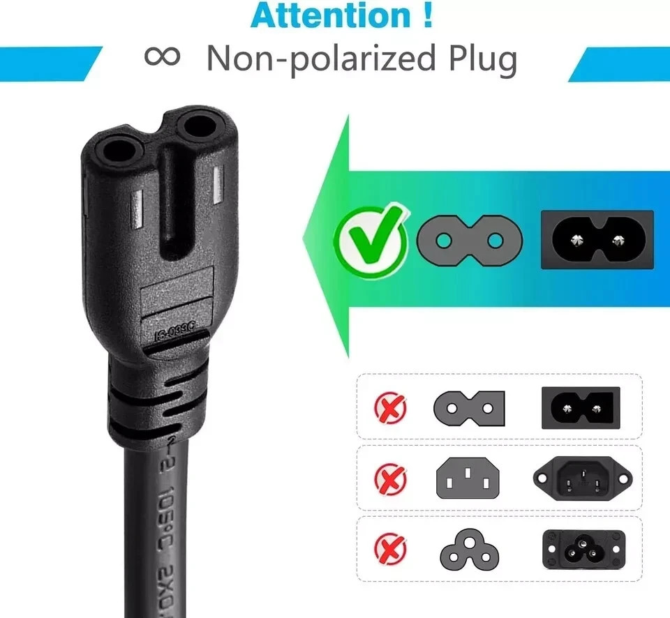 POWER CABLE CORD FOR APPLE MAC MINI MODEL A1347 DESKTOP COMPUTER