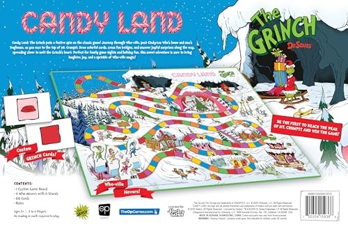 Candy Land: The Grinch Board Game