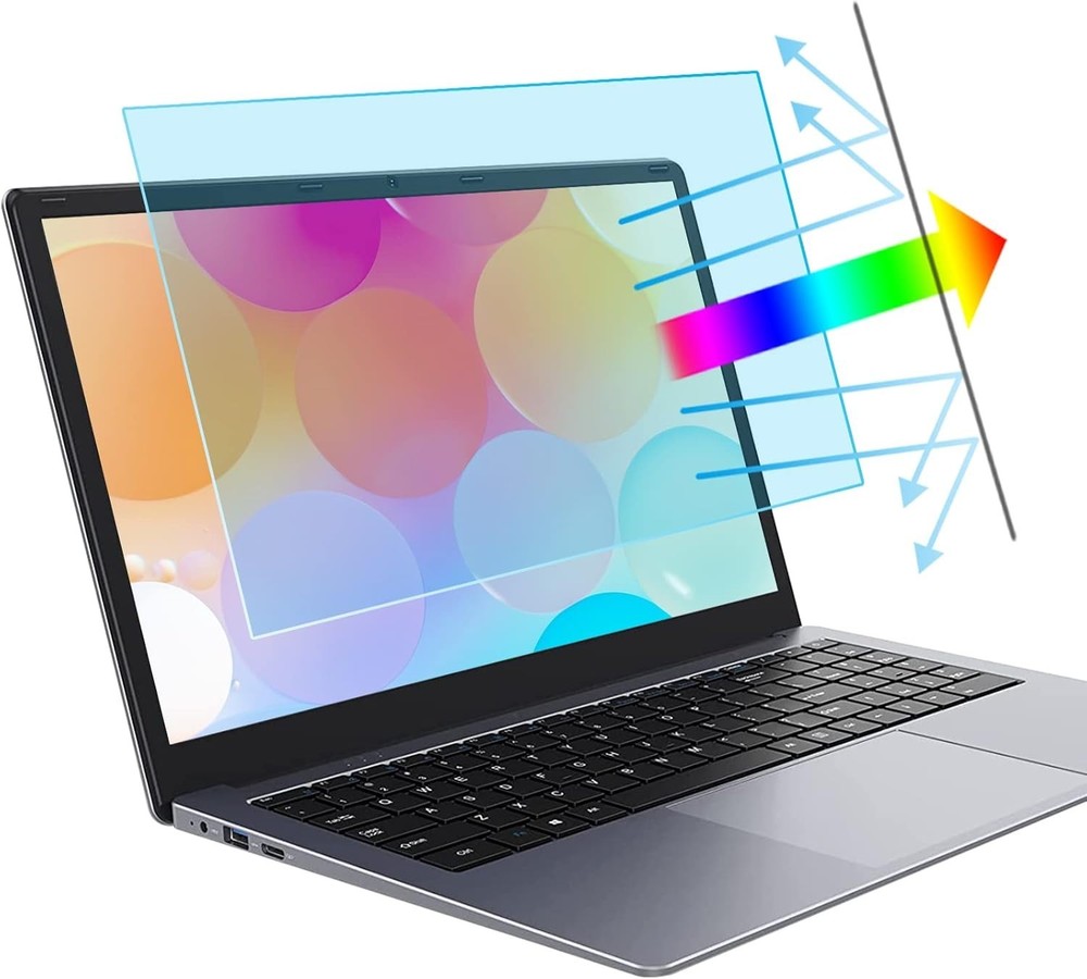 2 Pack 14 Inch Anti-Fingerprint Laptop Screen Protector - Blue Light Blocking