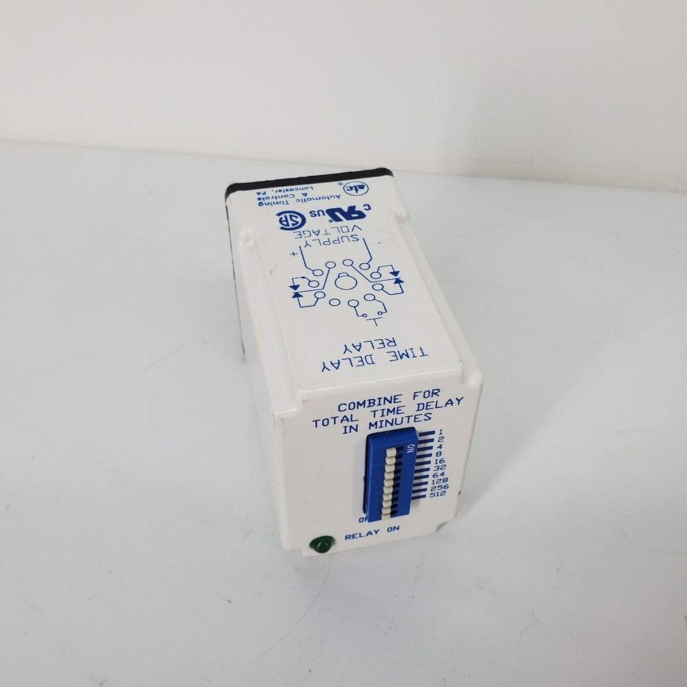 ATC 654AQ4B Time Delay Relay 1-1023MIN Automatic Timing & Controls Single Shot