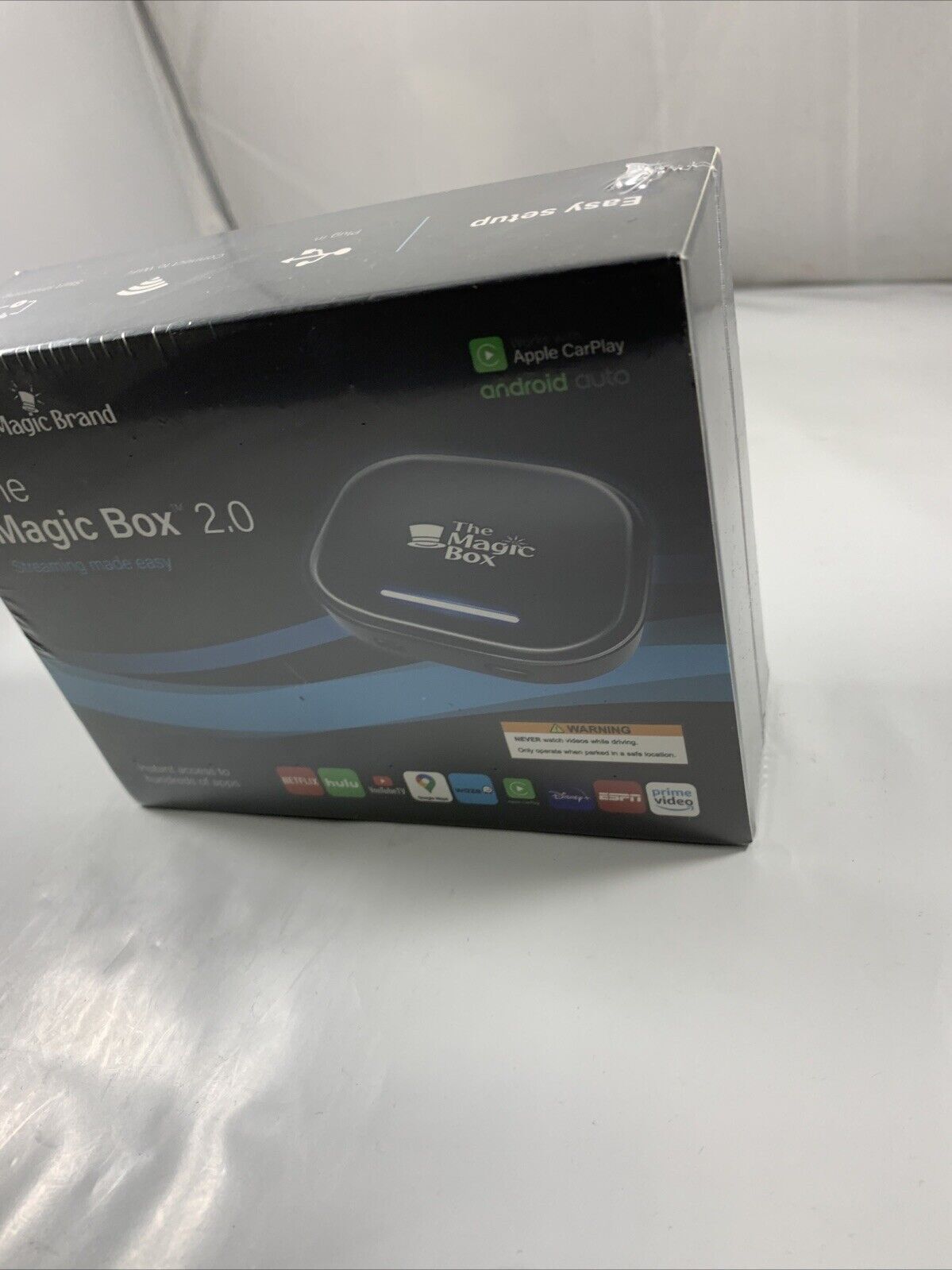 The Magic Box 2.0, Wireless CarPlay/Android Auto Adapter, Wireless Auto