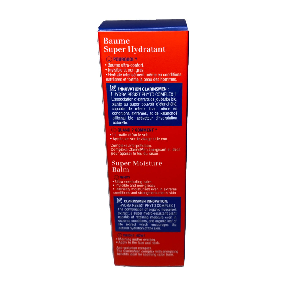 Clarins Men Super Hydrating Face Balm 50 Ml