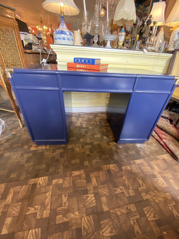 Drexel Campaign Desk Custom Lacquered